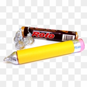 Rolo & Hershey"s Kiss Pencil Craft - Rolo Kiss Pencils, HD Png Download - hershey kisses png