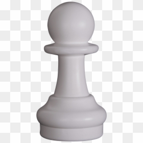 White Pawn Chess Piece , Png Download - Transparent Background Pawn