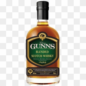 Gunns Of Sutherland - Glass Bottle, HD Png Download - scotch png