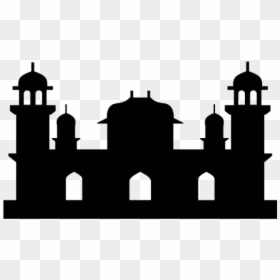 indian monuments clipart black and white cross
