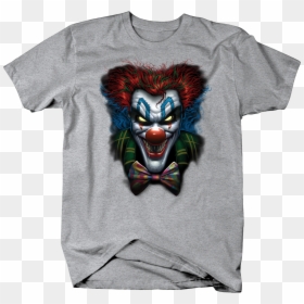 Evil Clown Looking At You Crazy Red Hair - Puppy, HD Png Download - clown hair png