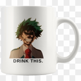 Transparent Deku Png - Midoriya With All Might's Face, Png Download - dwight schrute png