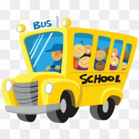 Back From School Clipart, HD Png Download - school bus clipart png