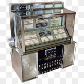 Vintage Table Jukebox With Stereo Speakers Clip Arts - Jukebox, HD Png Download - speakers vector png