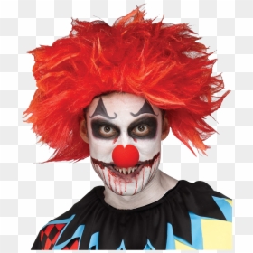 Clown Png Free Background - Killer Clown Makeup, Transparent Png - clown hair png