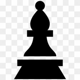 Transparent Chess Bishop Clipart - Vector Elephant Chess, HD Png Download - pawn png