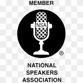 Nsa Logo Png Transparent - National Speakers Association Logo, Png Download - speakers vector png