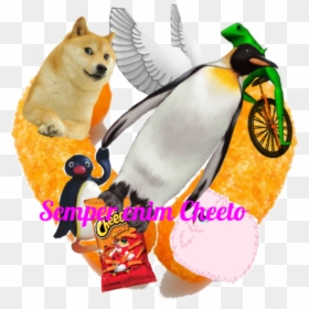 Cheeto Republic Crest - Penguin, HD Png Download - cheeto png