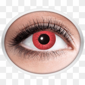 Red Contact Lenses - Lenti Per Occhi Gialli E Rossi, HD Png Download - creepy eye png