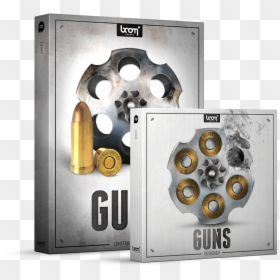 Guns Sound Effects Library Product Box - Sound Effect, HD Png Download - png guns