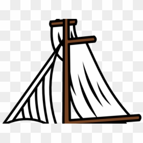 Newton's First Law Ship, HD Png Download - sailboat clipart png