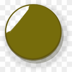 Icon Yellow Button Stone Gem Glossy - Circle, HD Png Download - yellow button png