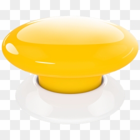 Circle, HD Png Download - yellow button png