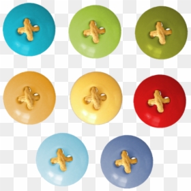 Button, HD Png Download - yellow button png