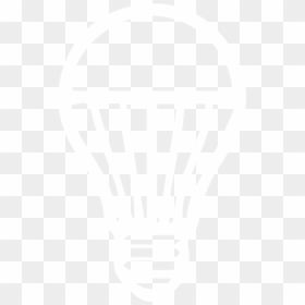 Icono De Bombillo Blanco Png , Png Download - Icono Png Blanco, Transparent Png - bombillo png