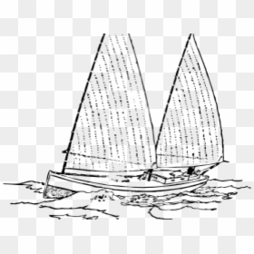 Transparent Sailboat Clipart - Sailboat Clipart, HD Png Download - sailboat clipart png