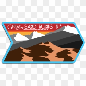 Great Sand Dunes N - Graphic Design, HD Png Download - sand dunes png