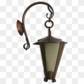 Applies Old Hanging Lantern Copper Hammered Vintage"  - Street Light, HD Png Download - hanging lantern png