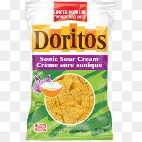 Doritos® Sonic Sour Cream® Tortilla Chips - Doritos Sonic Sour Cream, HD Png Download - tortilla chip png