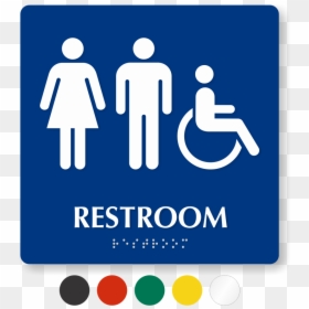 Transparent Male Symbol Png - Restroom Sign, Png Download - male female symbols png