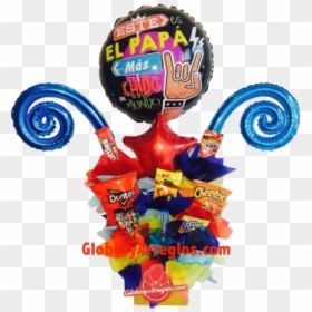 Arreglo Globos Día Del Padre Envío Domicilio Mty ^70cms - Balloon, HD Png Download - dia del padre png