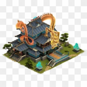 Forge Of Empires Future Buildings, HD Png Download - pagoda png