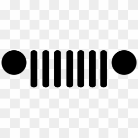 Jeep Logo, HD Png Download - grill png