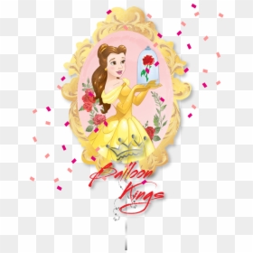 Belle Happy Birthday Princess, HD Png Download - beauty and the beast png