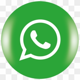 Whatsapp Round Logo Png, Transparent Png - logo whatsapp png