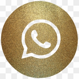 Icone Whatsapp Dourado Png, Transparent Png - logo whatsapp png
