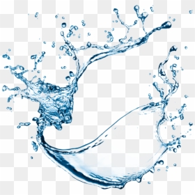Transparent Background Water Splash Png, Png Download - water drops png