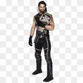 Seth Rollins Wwe World Heavyweight Champion Png, Transparent Png - seth rollins png