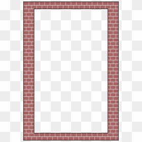 Brick Border, HD Png Download - brick wall png
