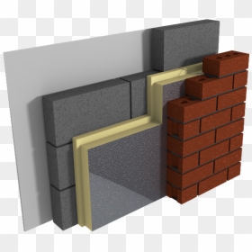 Full Fill Cavity Insulation, HD Png Download - brick wall png