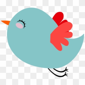 Cute Bird Clipart Png, Transparent Png - twitter bird png