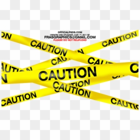 Caution Tape, HD Png Download - caution tape png