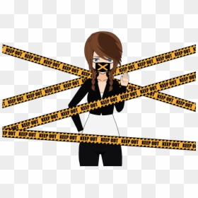 Transparent Png Keep Out Police Tape, Png Download - caution tape png