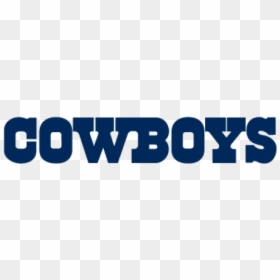 Dallas Cowboys Name Png, Transparent Png - dallas cowboys logo png