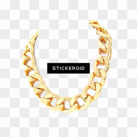 Gold Chain Transparent Background Png, Png Download - thug life glasses png