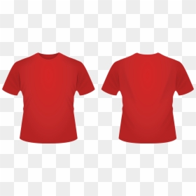 T Shirt Design Template Red, HD Png Download - tshirt png