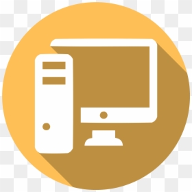 Computer Lab Icon Png, Transparent Png - computer icon png