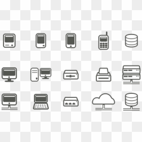 Free Computer Network Icons, HD Png Download - computer icon png