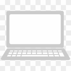 White Laptop Icon Png, Transparent Png - computer icon png