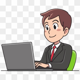 Business Man Clip Art, HD Png Download - computer icon png