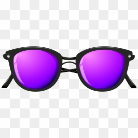 Purple Sunglasses Clipart, HD Png Download - deal with it sunglasses png