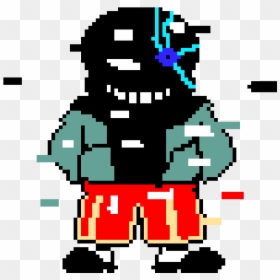 Blue Eye Sans Undertale, HD Png Download - glitch png