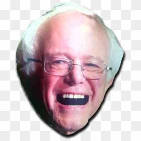 Bernie Sanders Face Transparent, HD Png Download - bernie sanders png
