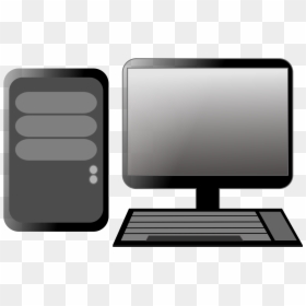 Desktop Computer Clipart Png, Transparent Png - pc png