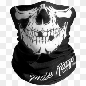 Skull Mask Face, HD Png Download - bandana png