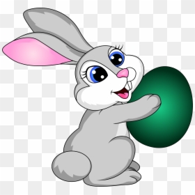 Easter Bunny No Background, HD Png Download - happy easter png